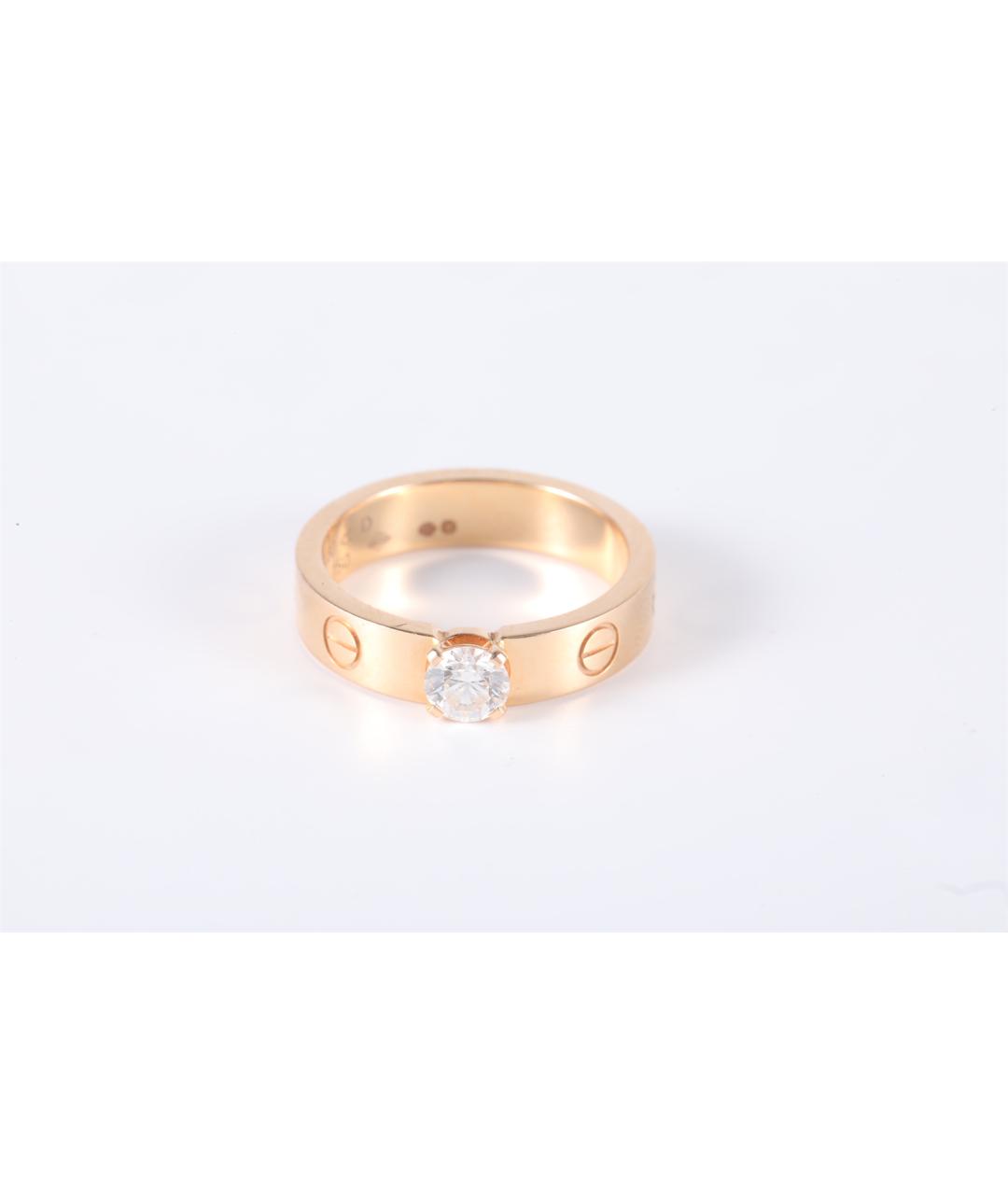CARTIER Золотое кольцо из розового золота, фото 4