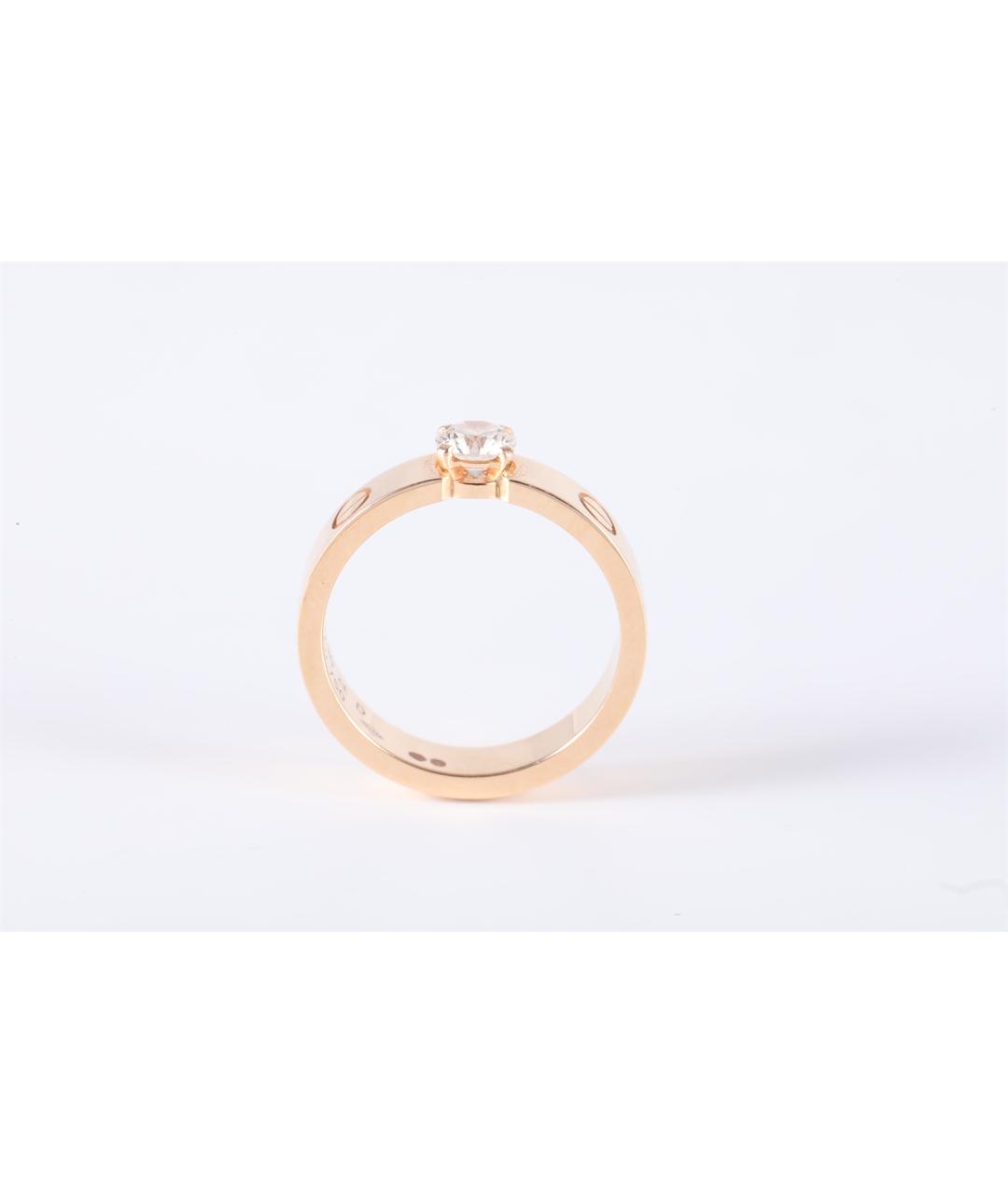 CARTIER Золотое кольцо из розового золота, фото 3