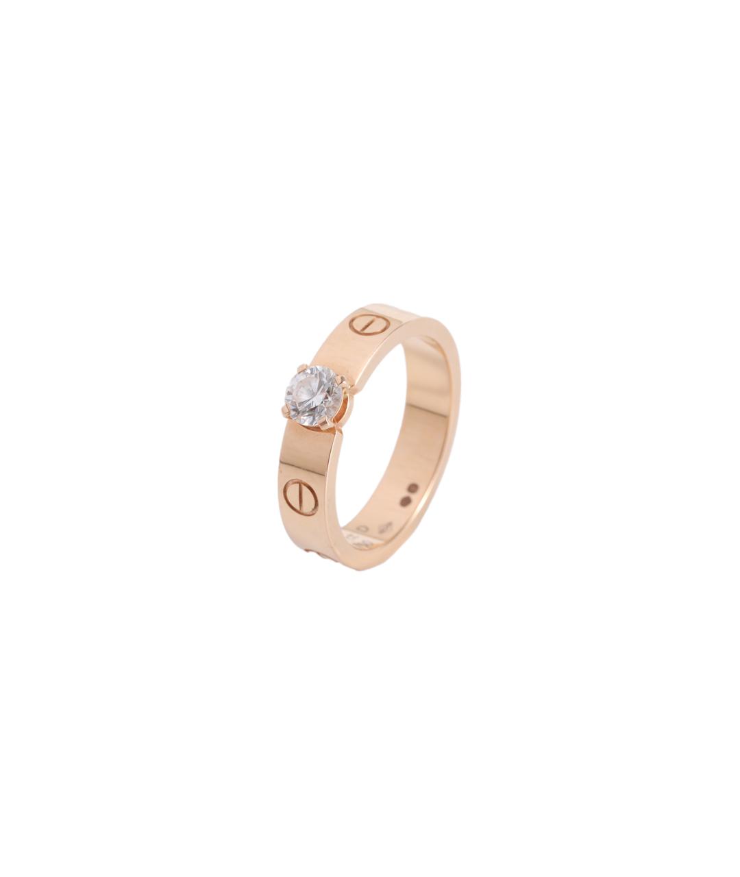 CARTIER Золотое кольцо из розового золота, фото 1