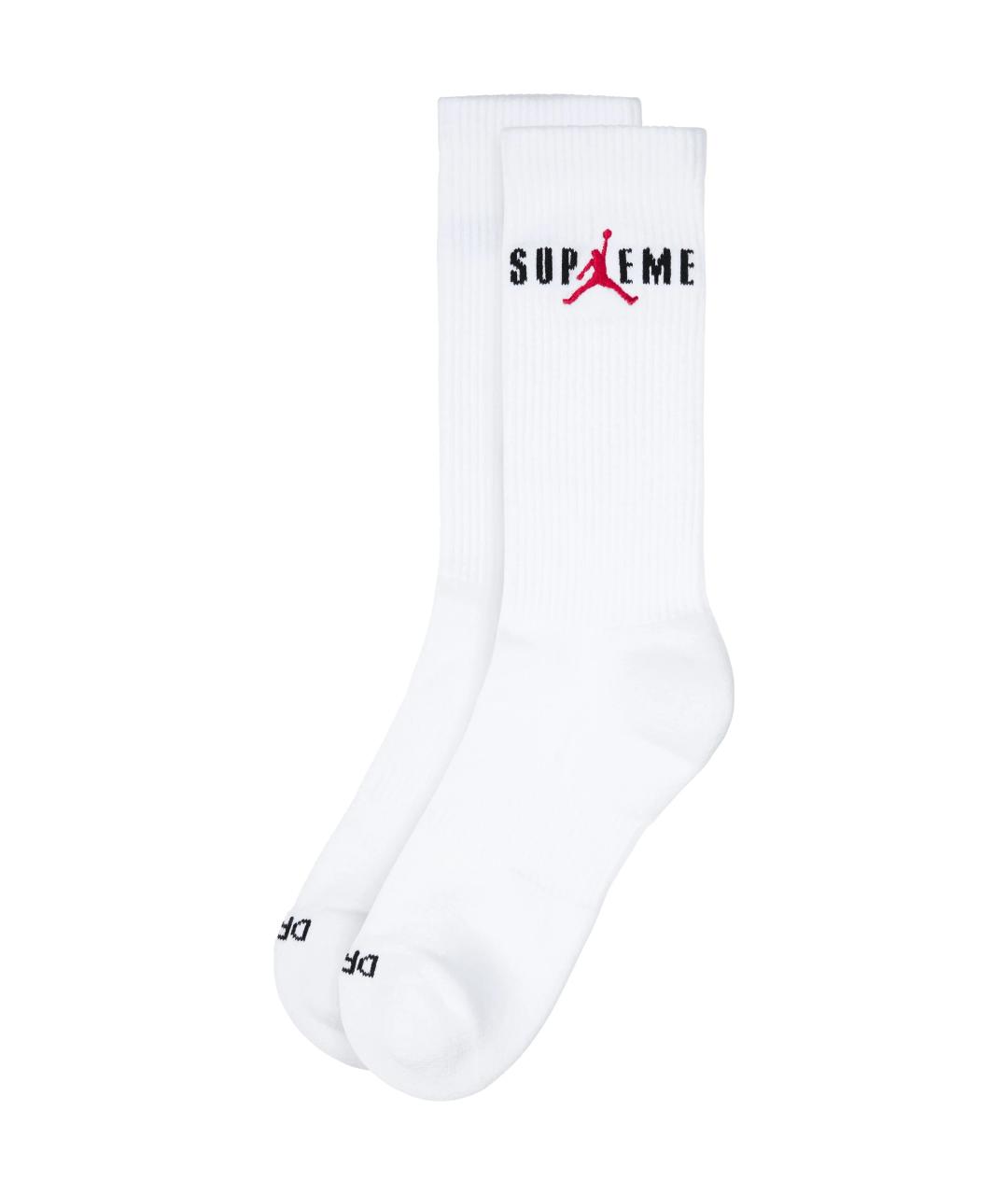 SUPREME Белые носки, чулки и колготы, фото 1