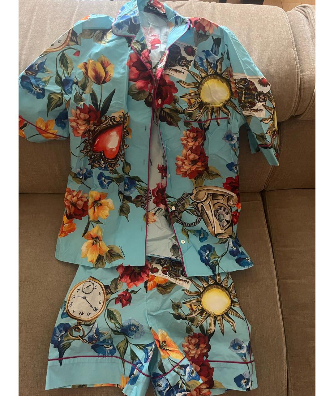 DOLCE&GABBANA Мульти костюм с брюками, фото 3