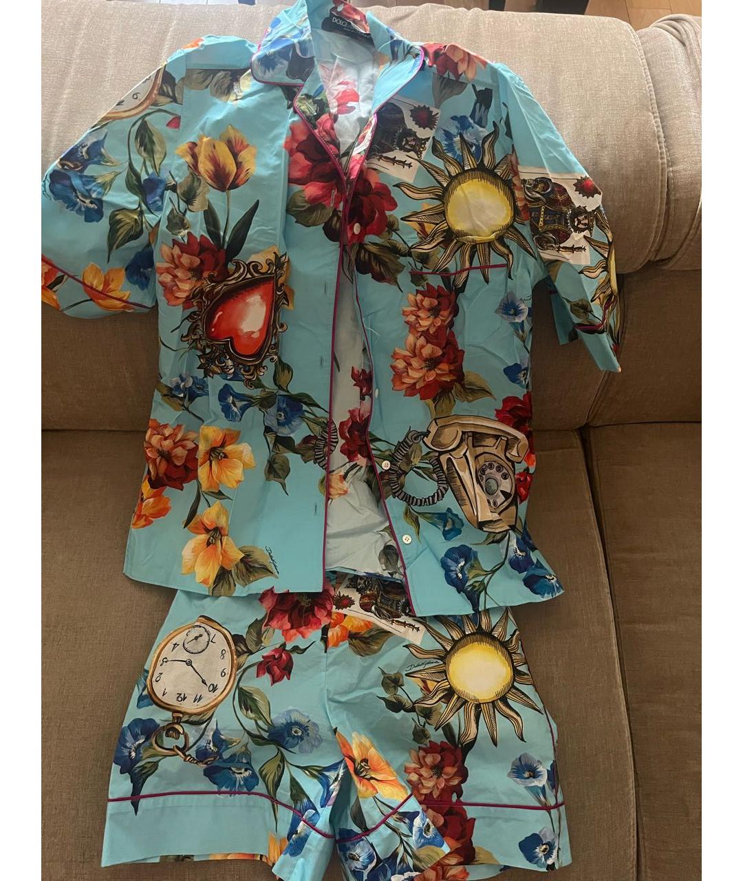 DOLCE&GABBANA Мульти костюм с брюками, фото 4