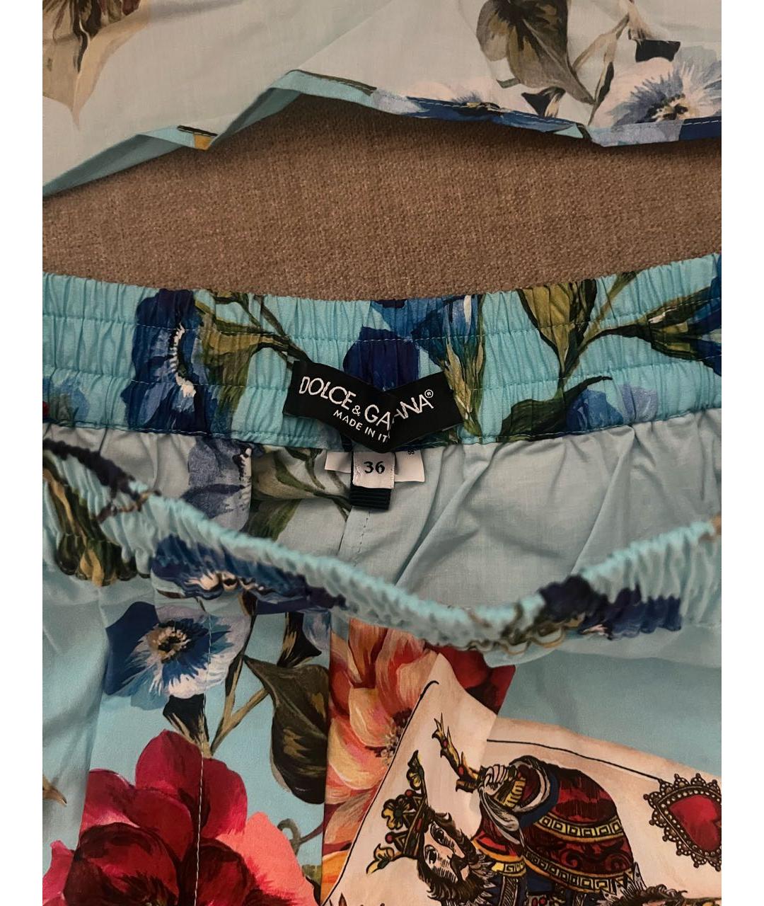 DOLCE&GABBANA Мульти костюм с брюками, фото 2