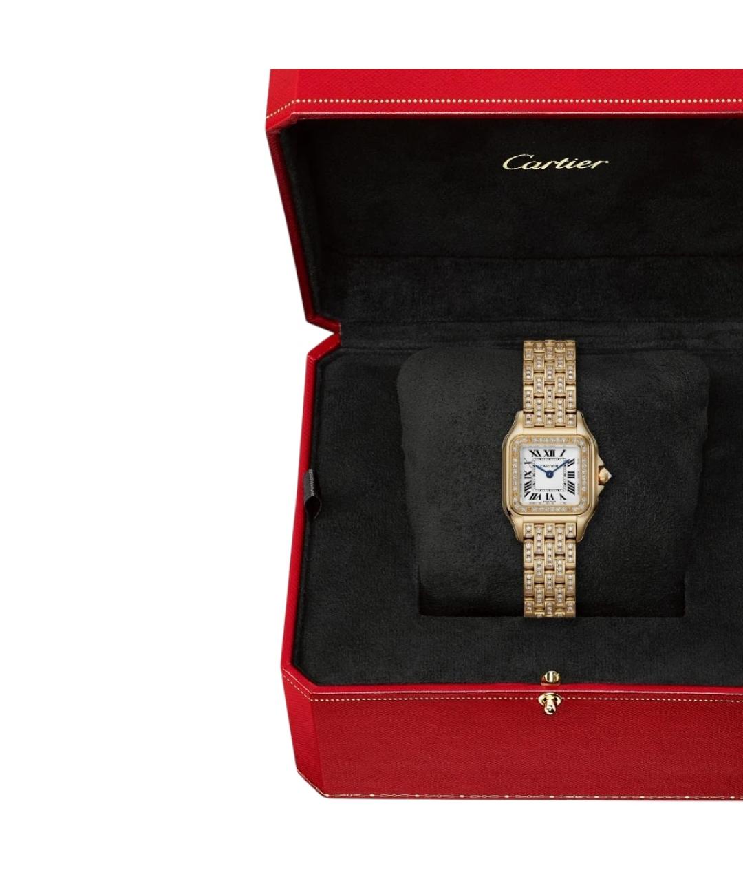 CARTIER Золотые часы из желтого золота, фото 5