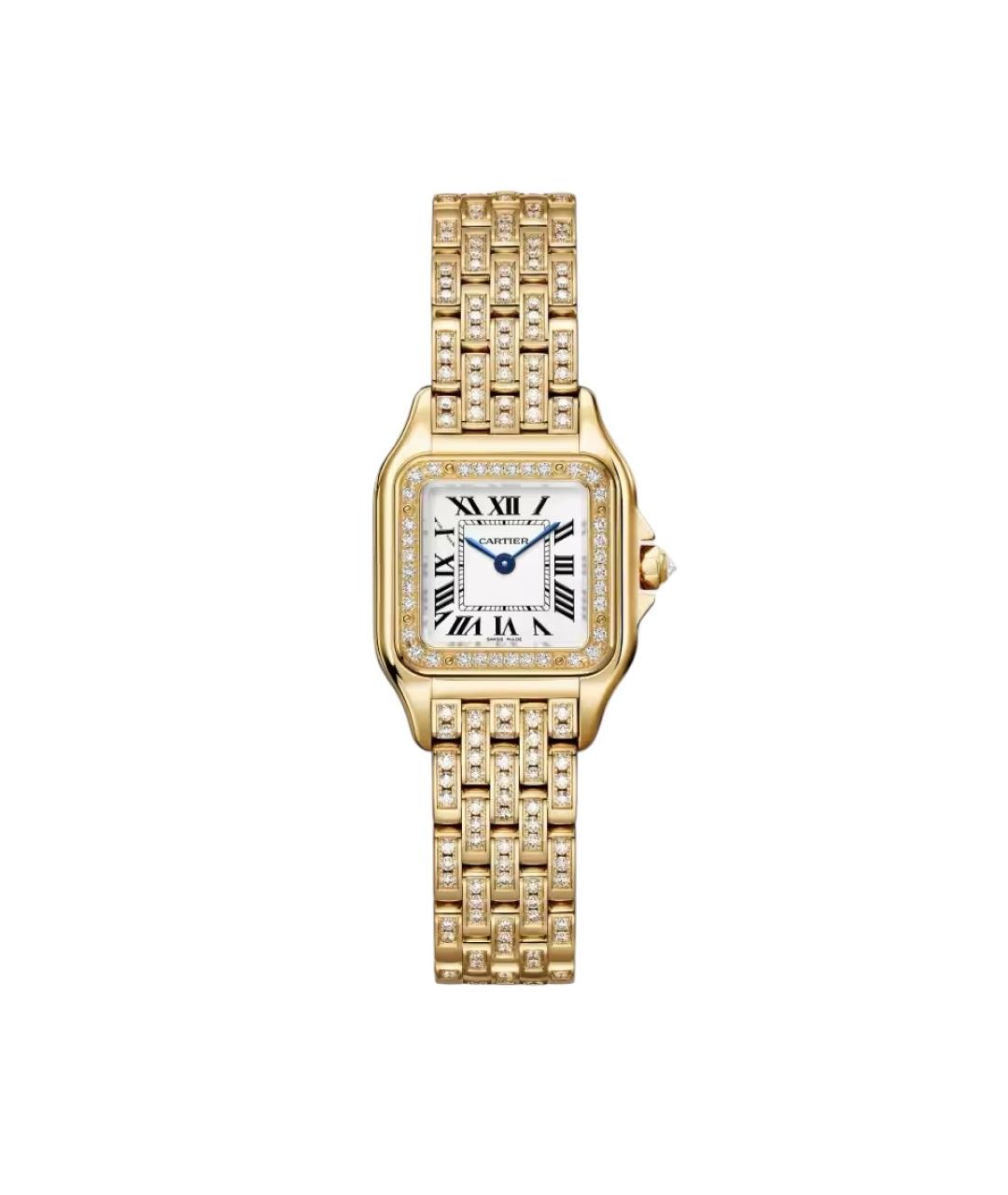 CARTIER Золотые часы из желтого золота, фото 1