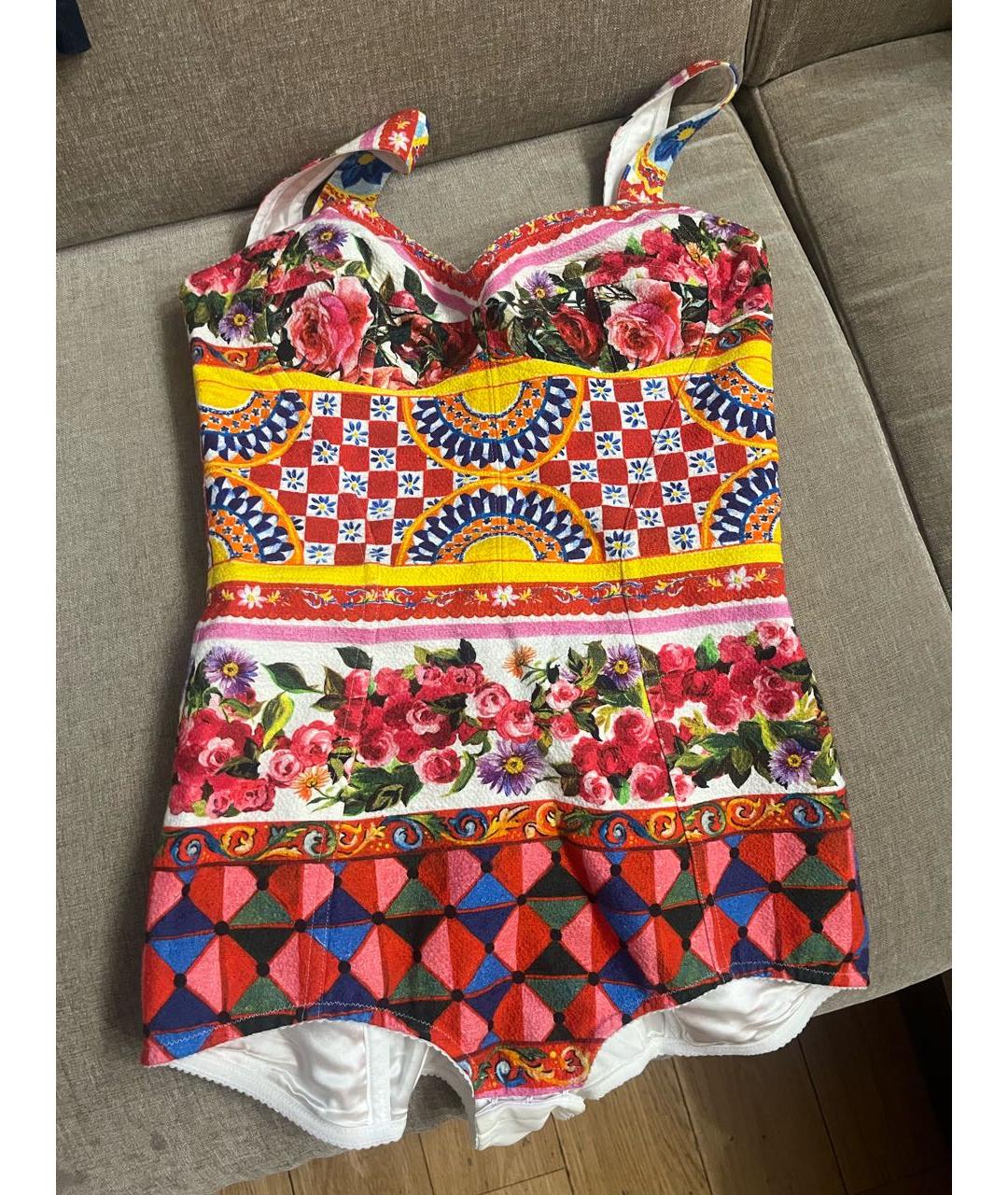 DOLCE&GABBANA Мульти корсет, фото 5