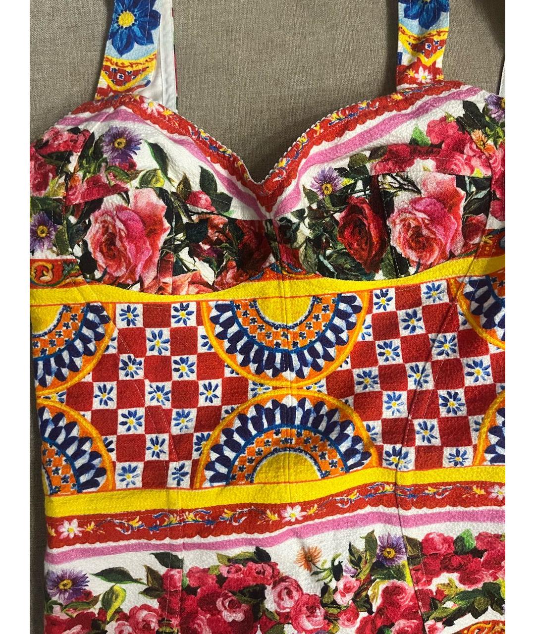 DOLCE&GABBANA Мульти корсет, фото 2