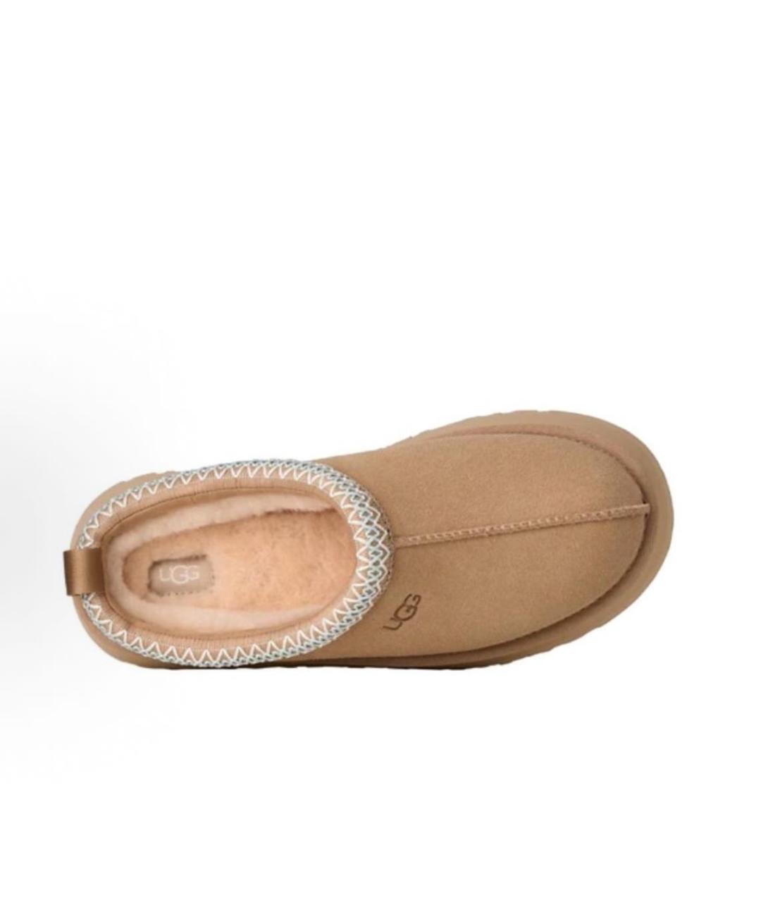 UGG AUSTRALIA Бежевые замшевые ботинки, фото 3