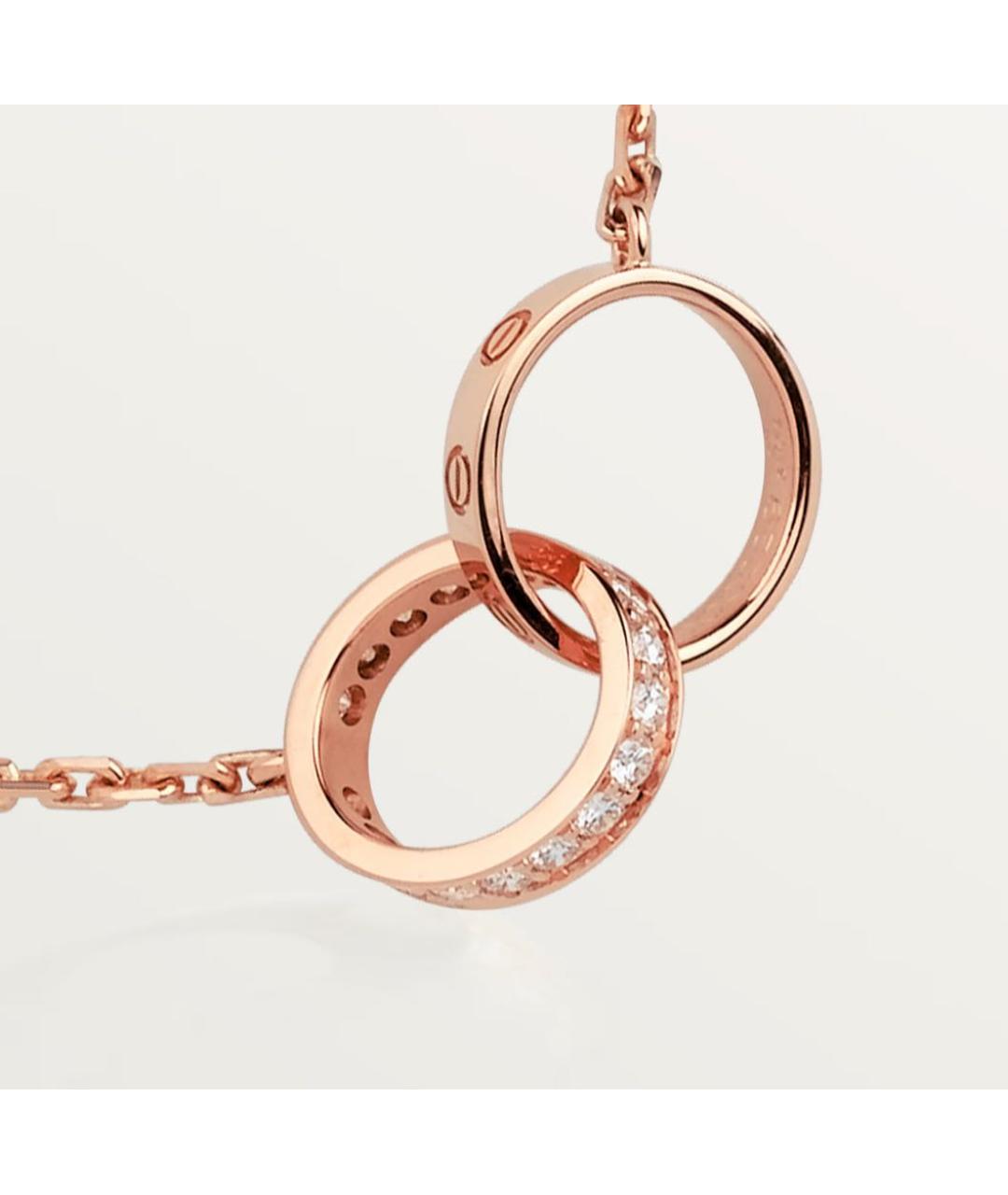 CARTIER Золотая подвеска из розового золота, фото 2