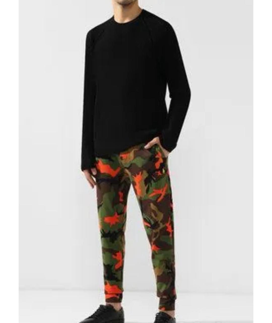 POLO RALPH LAUREN Мульти хлопковые повседневные брюки, фото 5