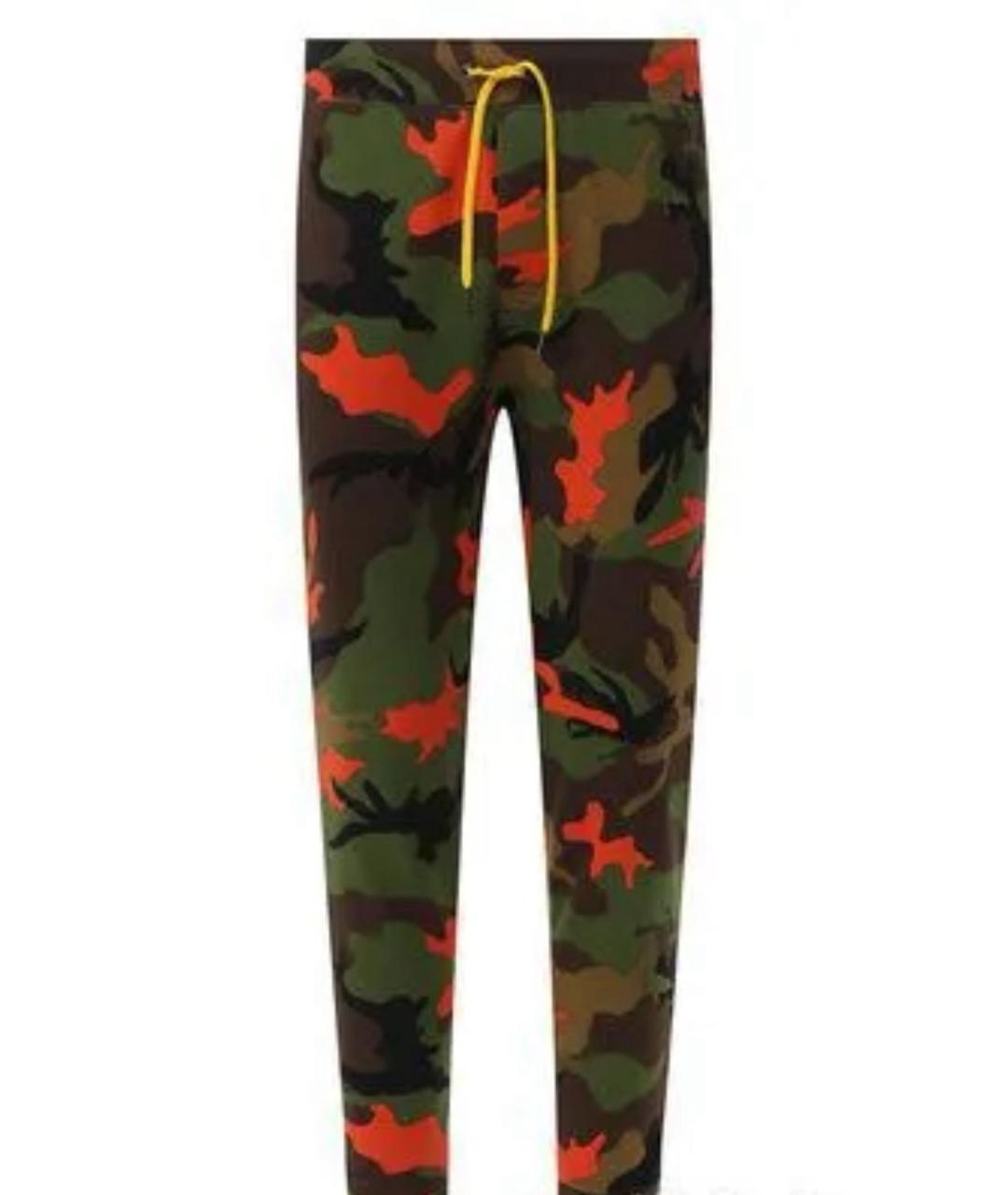 POLO RALPH LAUREN Мульти хлопковые повседневные брюки, фото 1