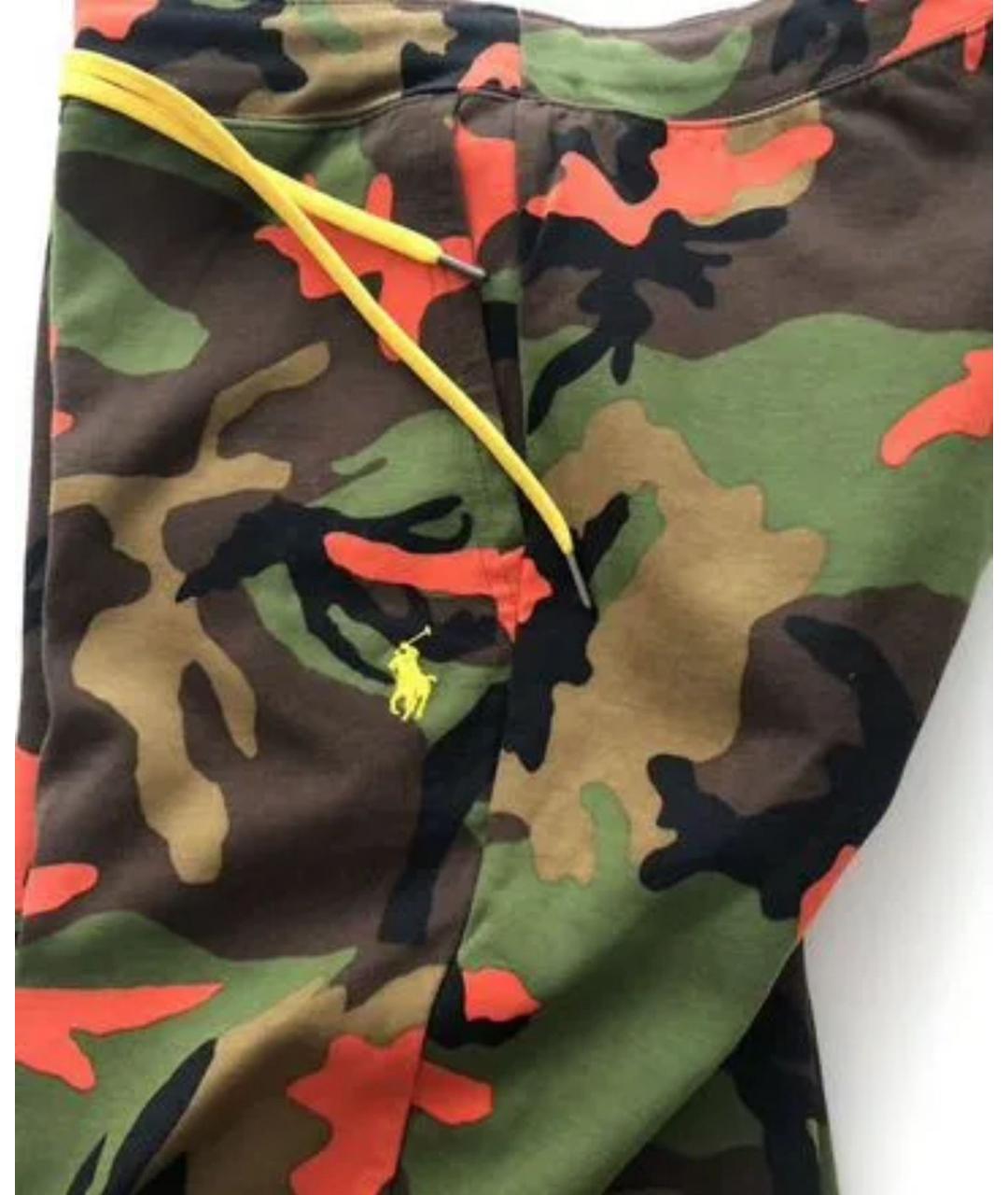 POLO RALPH LAUREN Мульти хлопковые повседневные брюки, фото 7