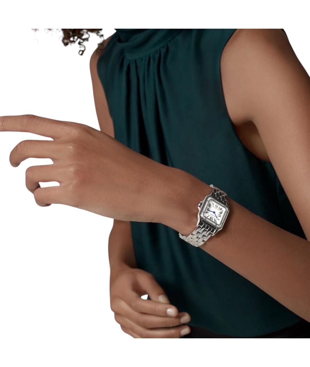 CARTIER Серебряные часы, фото 4