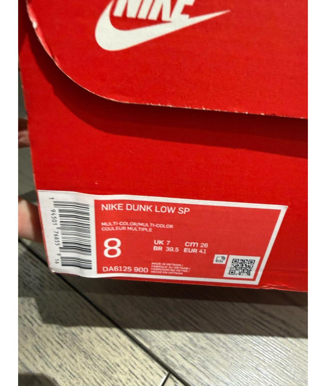 NIKE Белые низкие кроссовки / кеды, фото 5