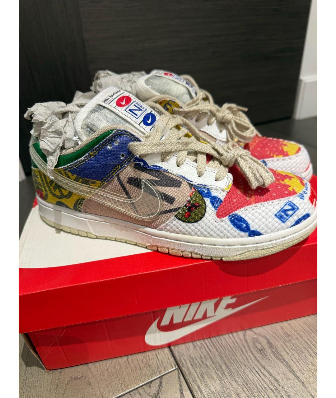 NIKE Белые низкие кроссовки / кеды, фото 6