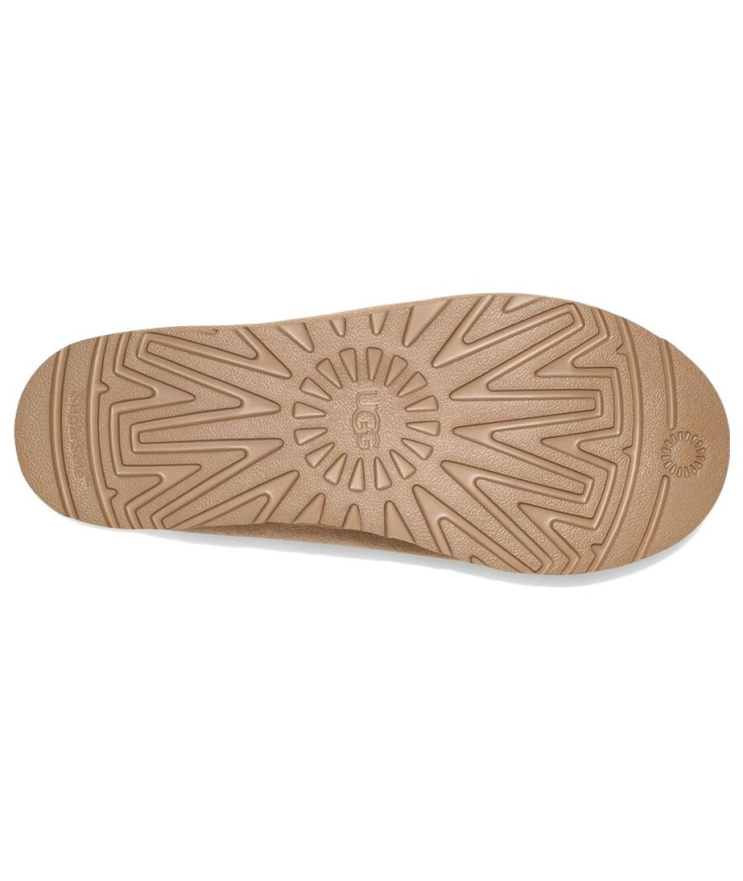 UGG AUSTRALIA Бежевые низкие ботинки, фото 7