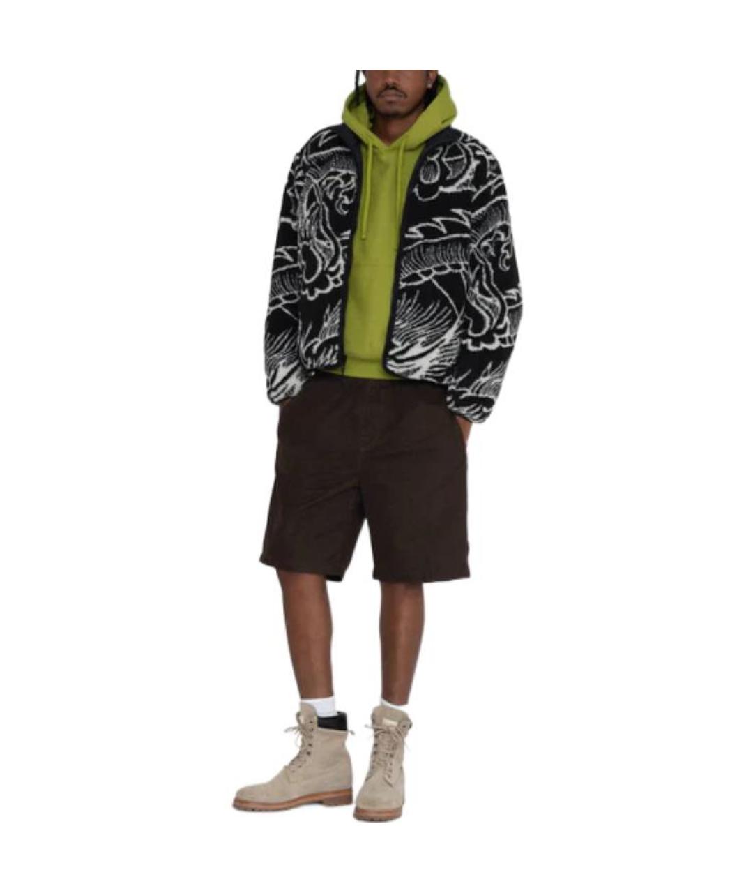 STUSSY Черная куртка, фото 3