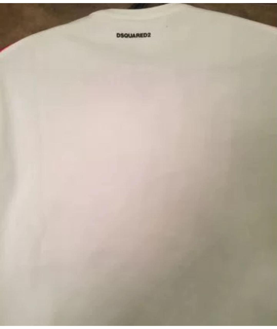 DSQUARED2 Мульти хлопковая футболка, фото 2