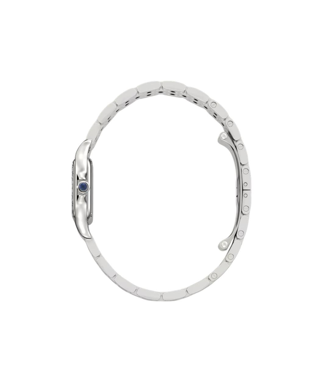 CARTIER Белые часы, фото 3