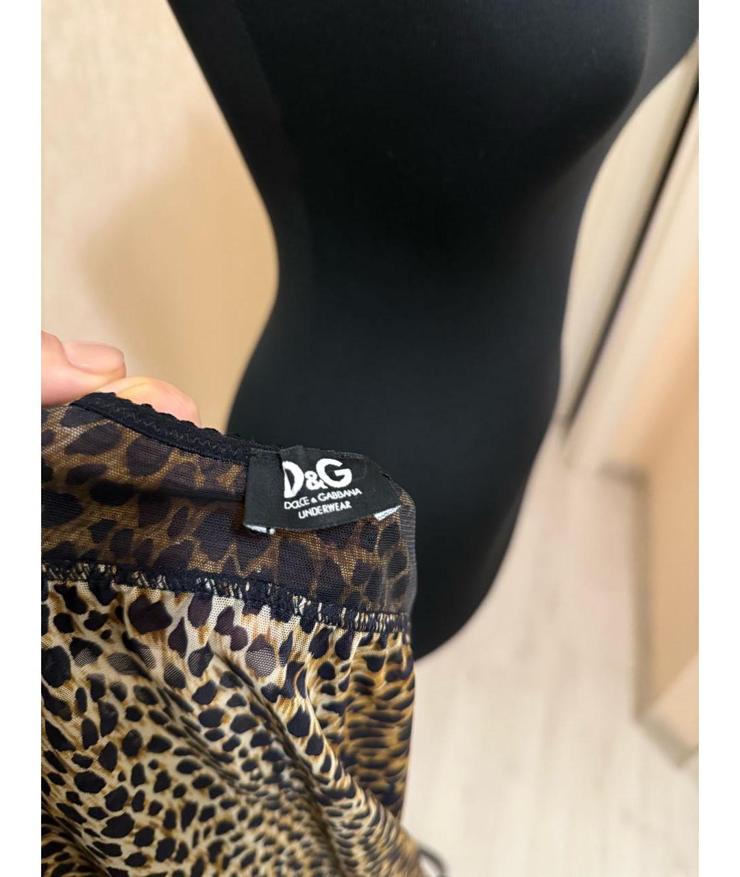 DOLCE&GABBANA Бежевая майка, фото 4