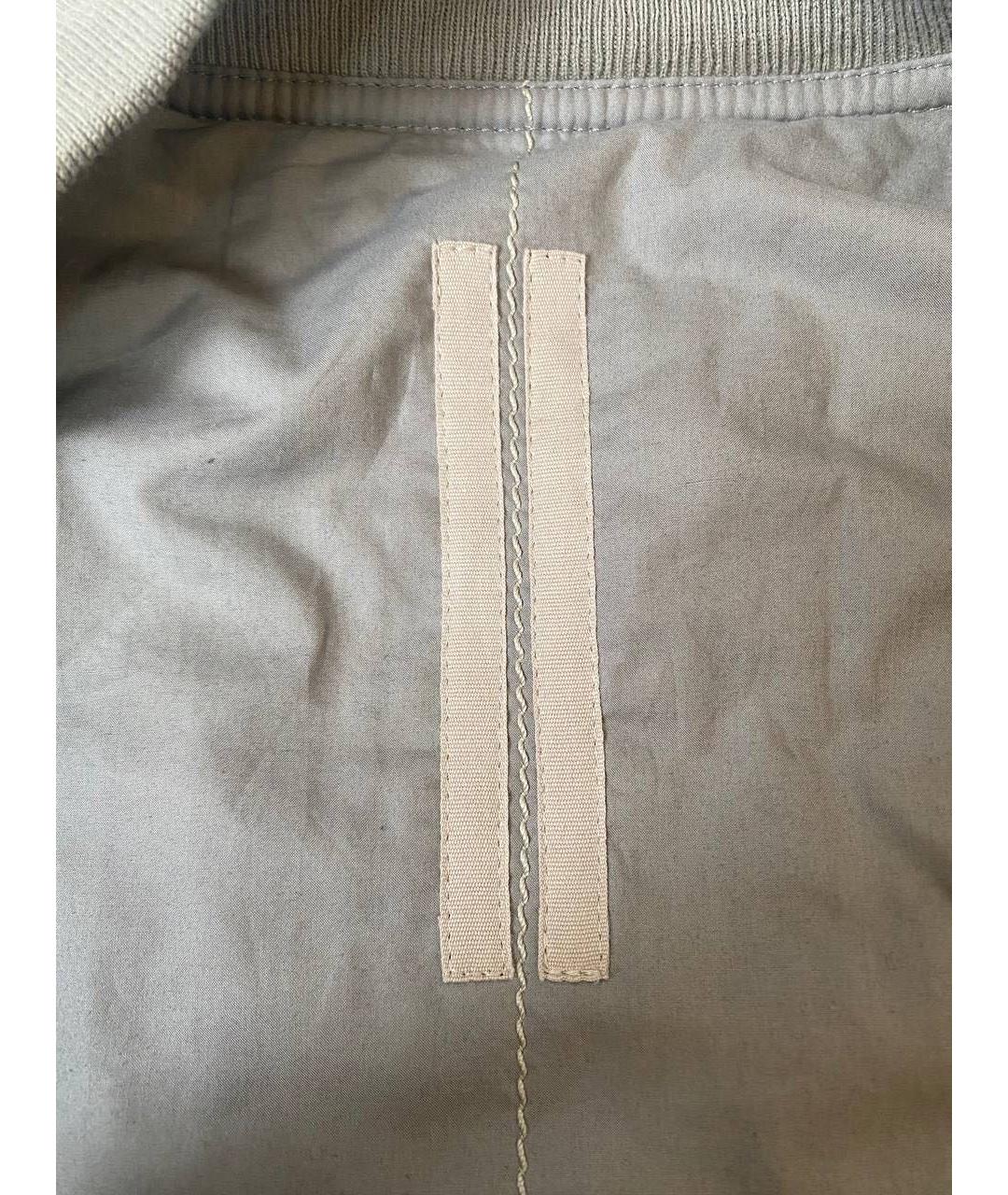 RICK OWENS DRKSHDW Серая хлопковая парка, фото 4