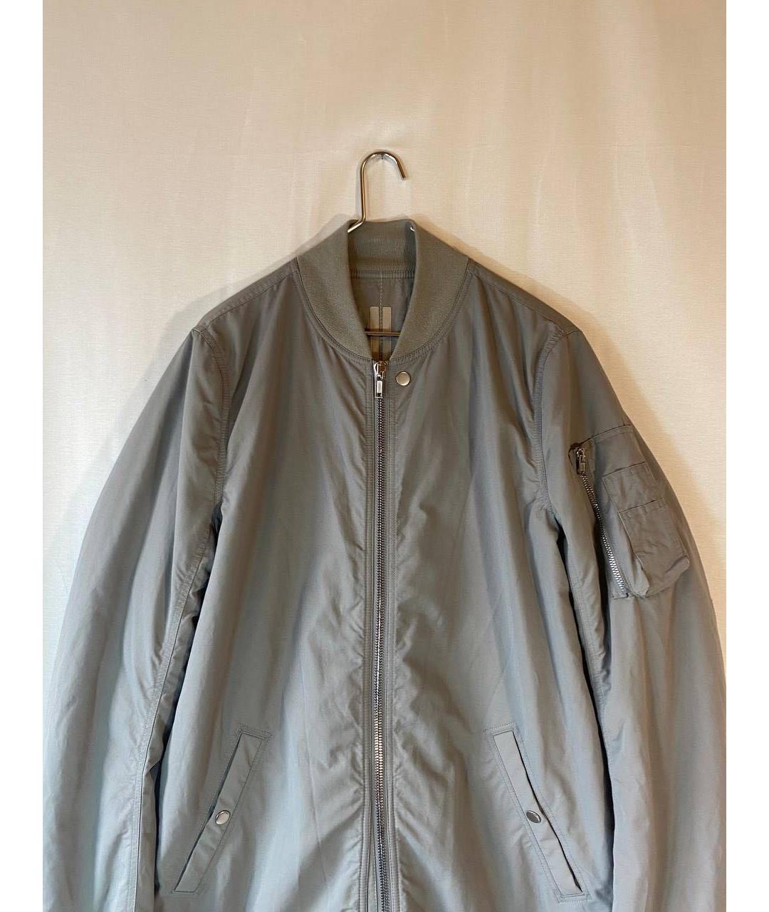 RICK OWENS DRKSHDW Серая хлопковая парка, фото 3