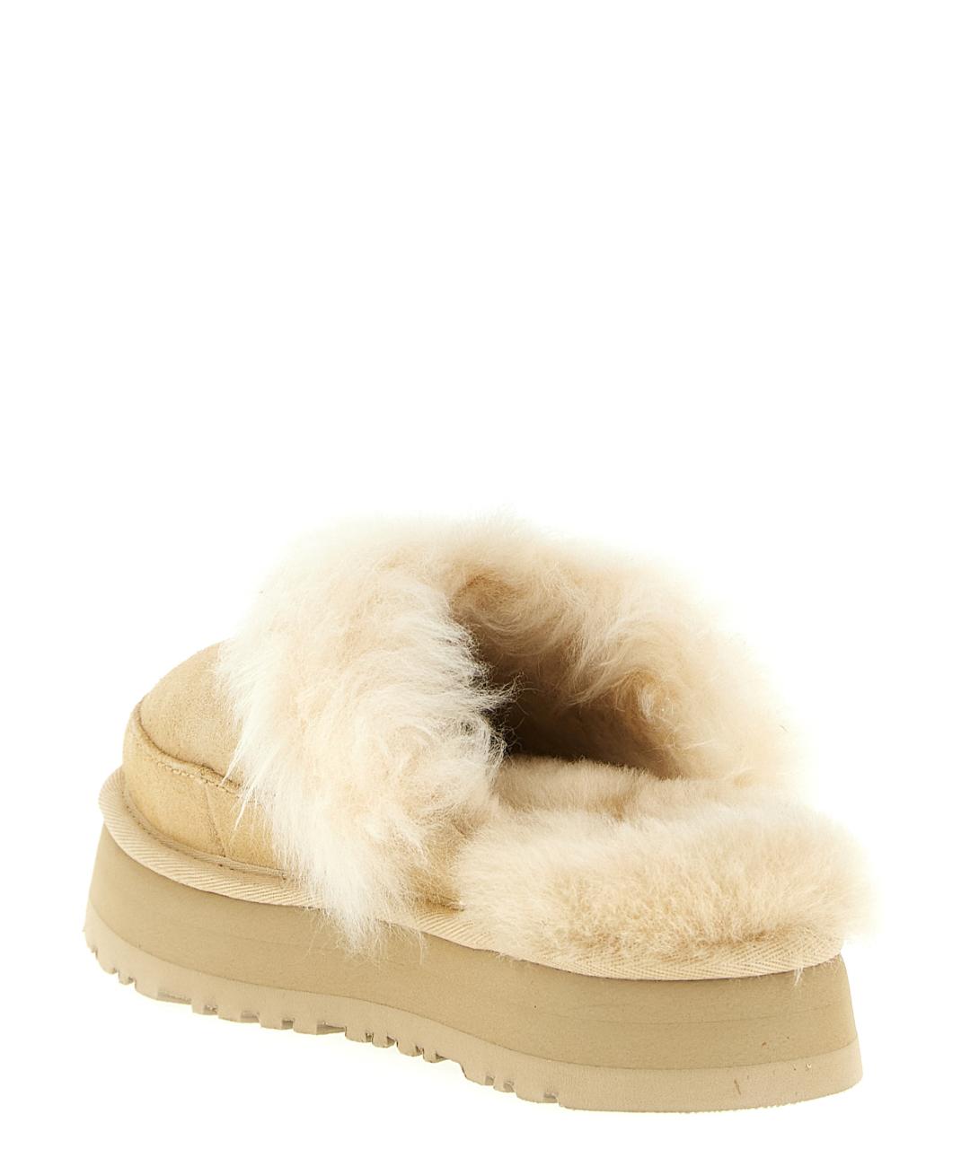 UGG AUSTRALIA Бежевые сабо, фото 2
