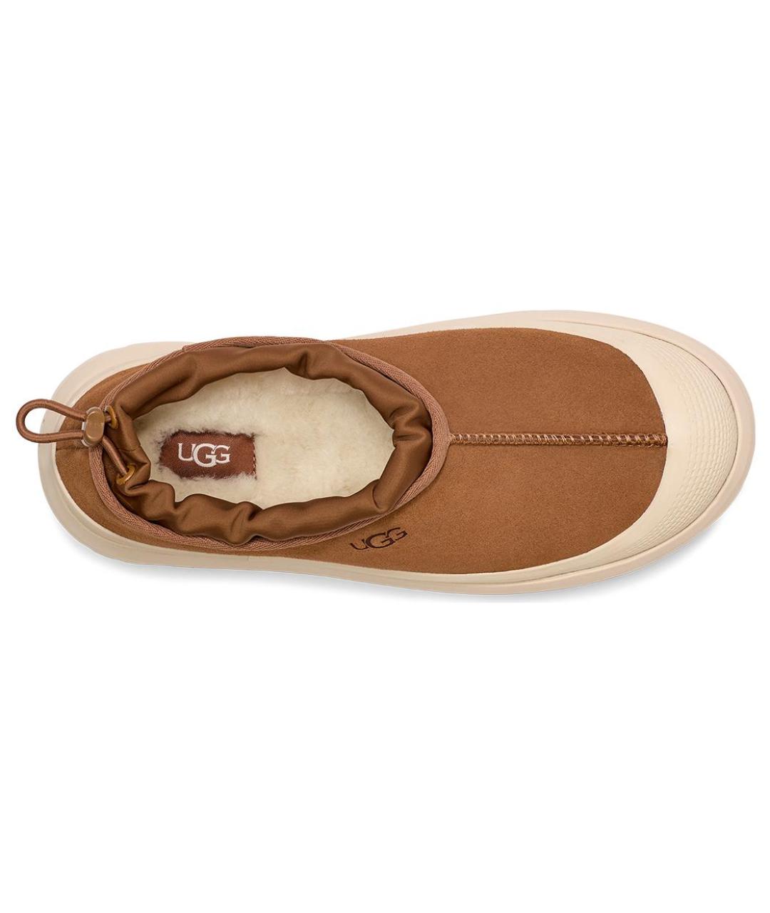 UGG AUSTRALIA Коричневые замшевые ботинки, фото 4