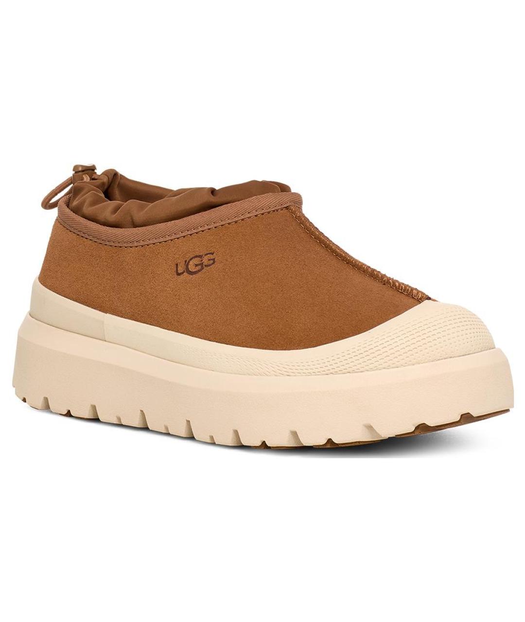 UGG AUSTRALIA Коричневые замшевые ботинки, фото 2