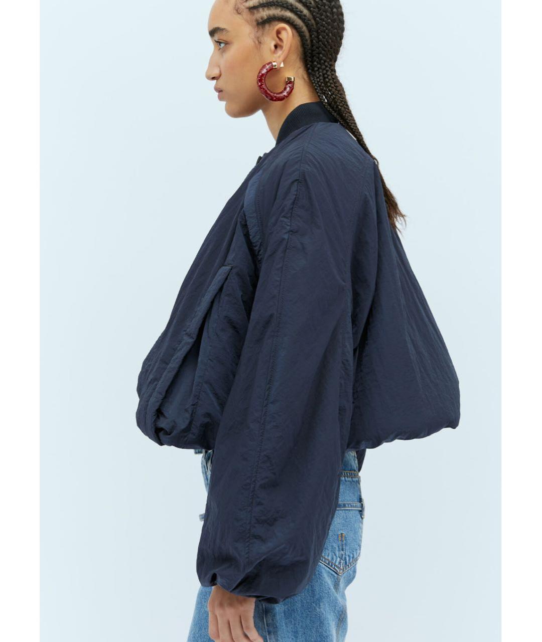 JACQUEMUS Темно-синяя куртка, фото 4