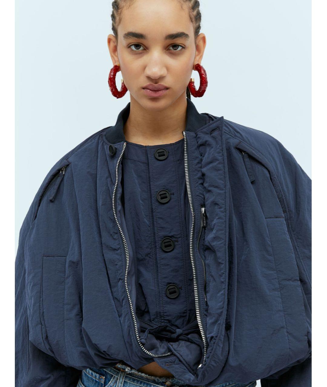 JACQUEMUS Темно-синяя куртка, фото 3