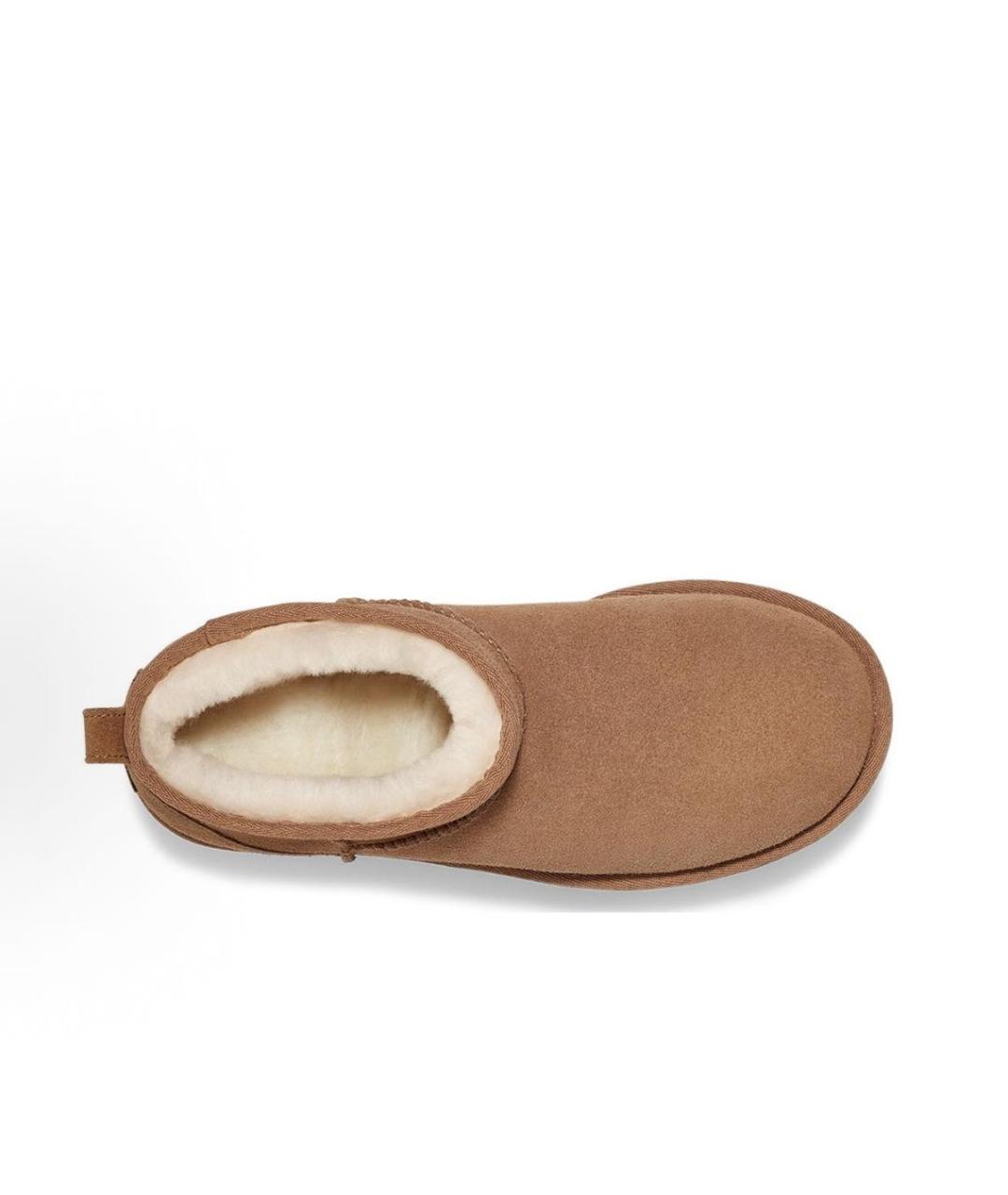 UGG AUSTRALIA Коричневые замшевые ботинки, фото 2