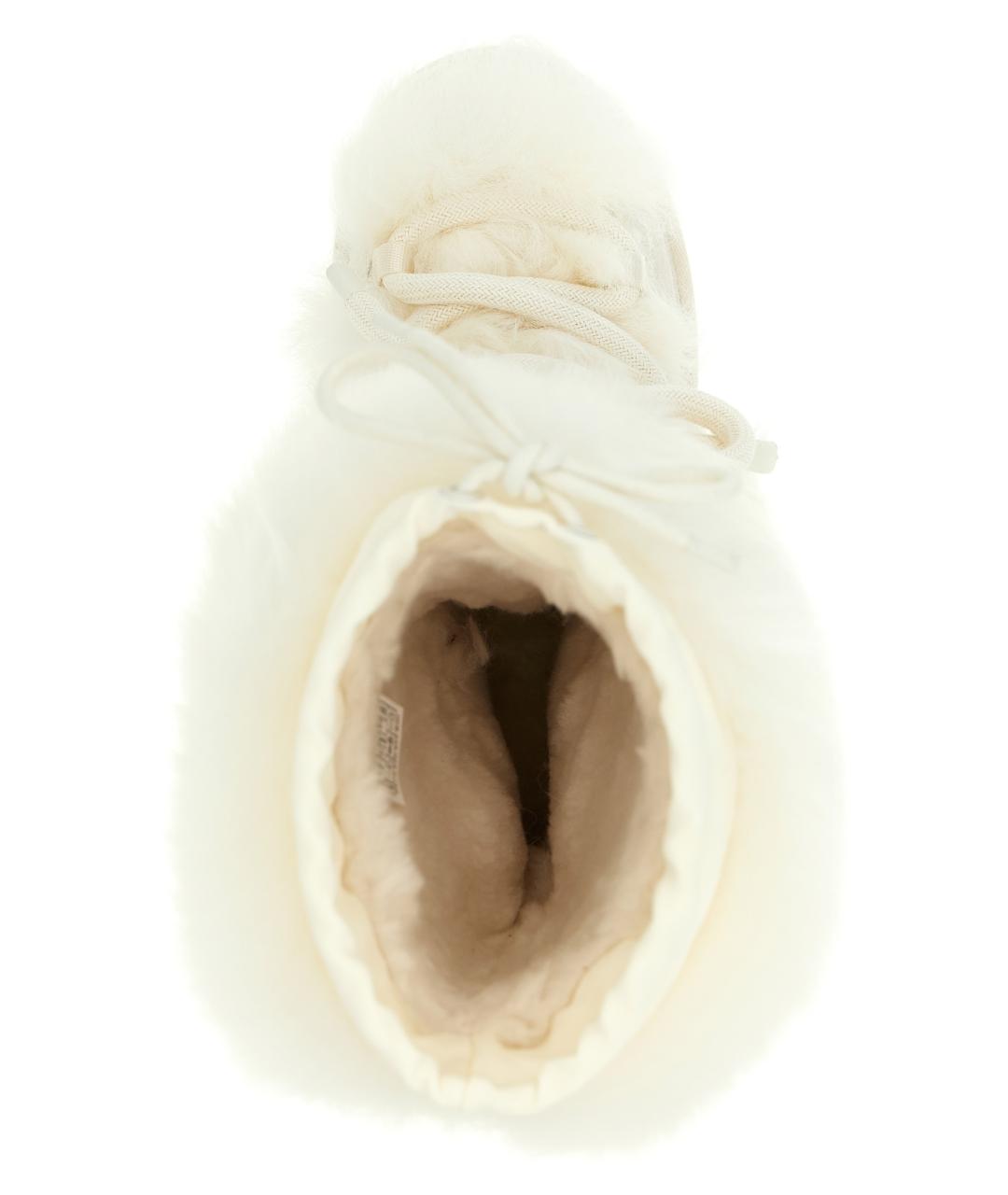 UGG AUSTRALIA Белые замшевые ботинки, фото 4