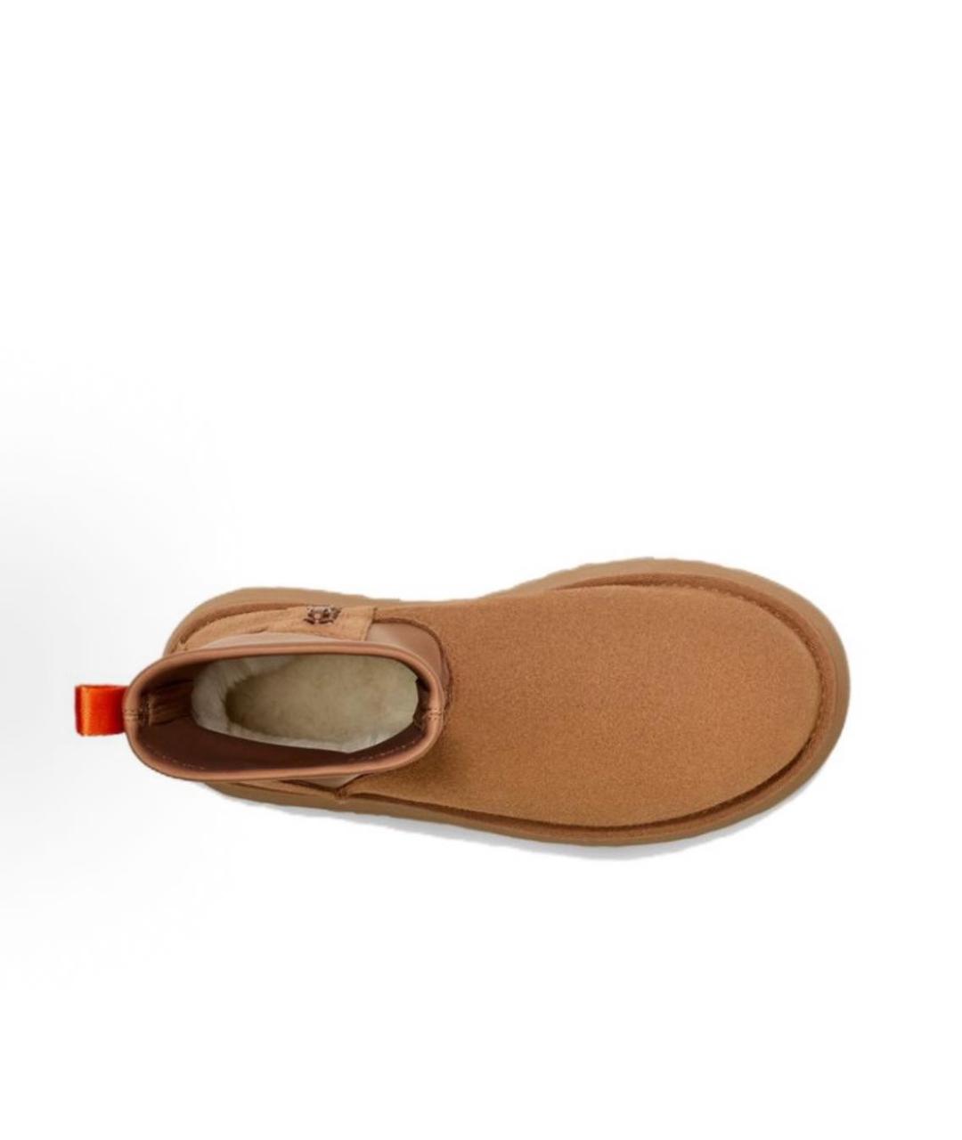 UGG AUSTRALIA Коричневые замшевые полусапоги, фото 3