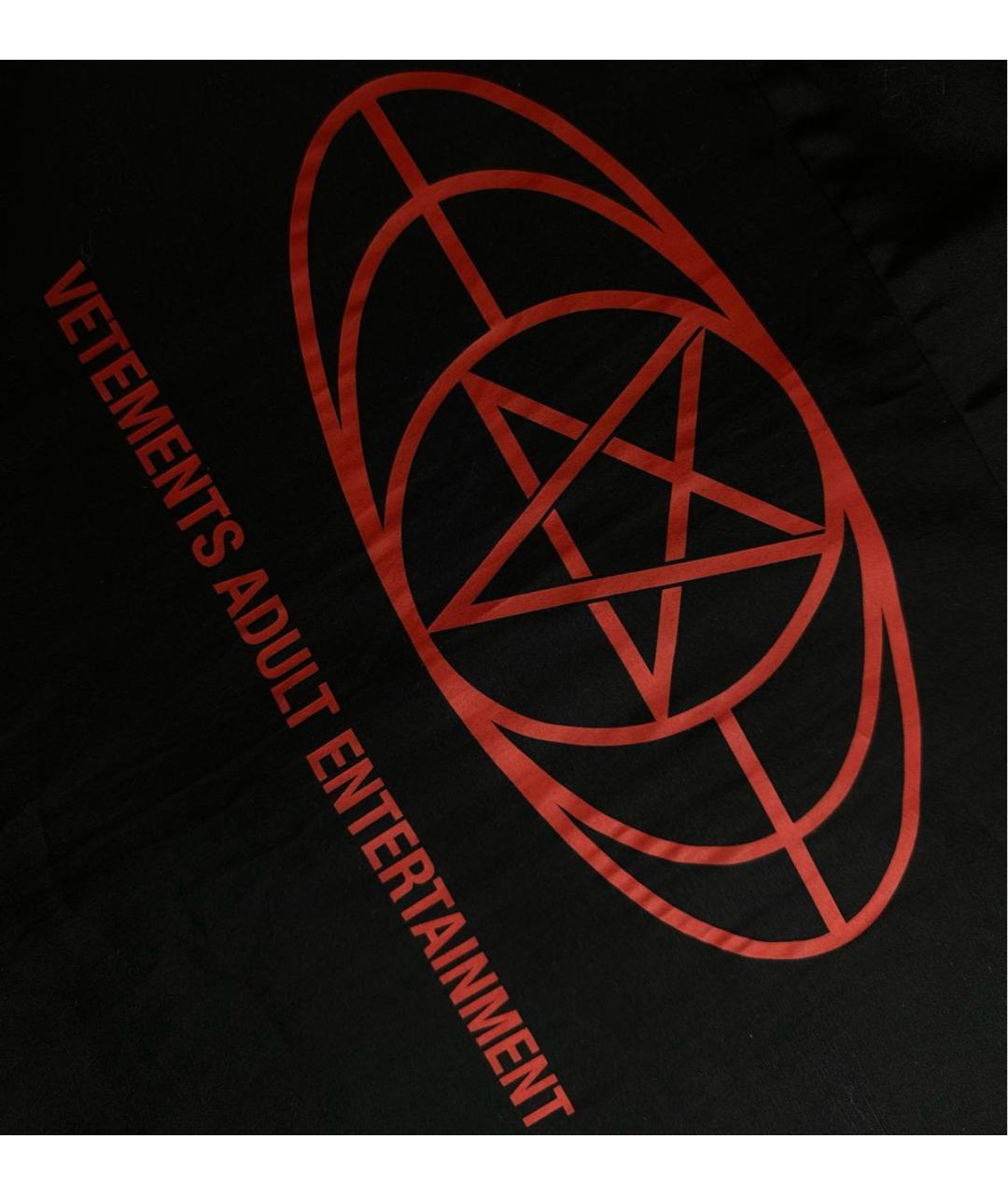 VETEMENTS Черная рубашка, фото 4