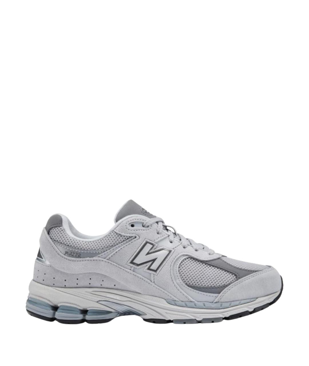 NEW BALANCE Серые текстильные высокие кроссовки / кеды, фото 1