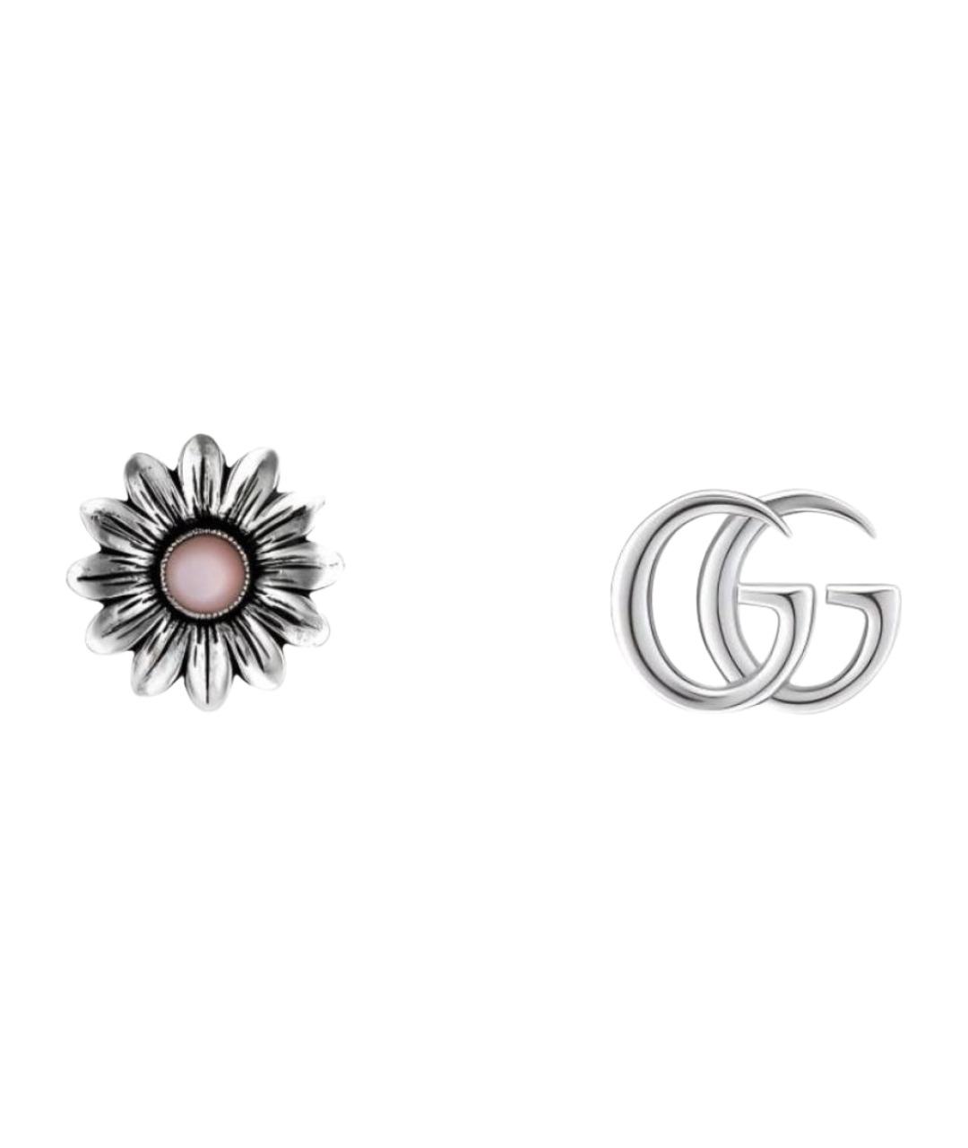 GUCCI Серебряные серебряные серьги, фото 1