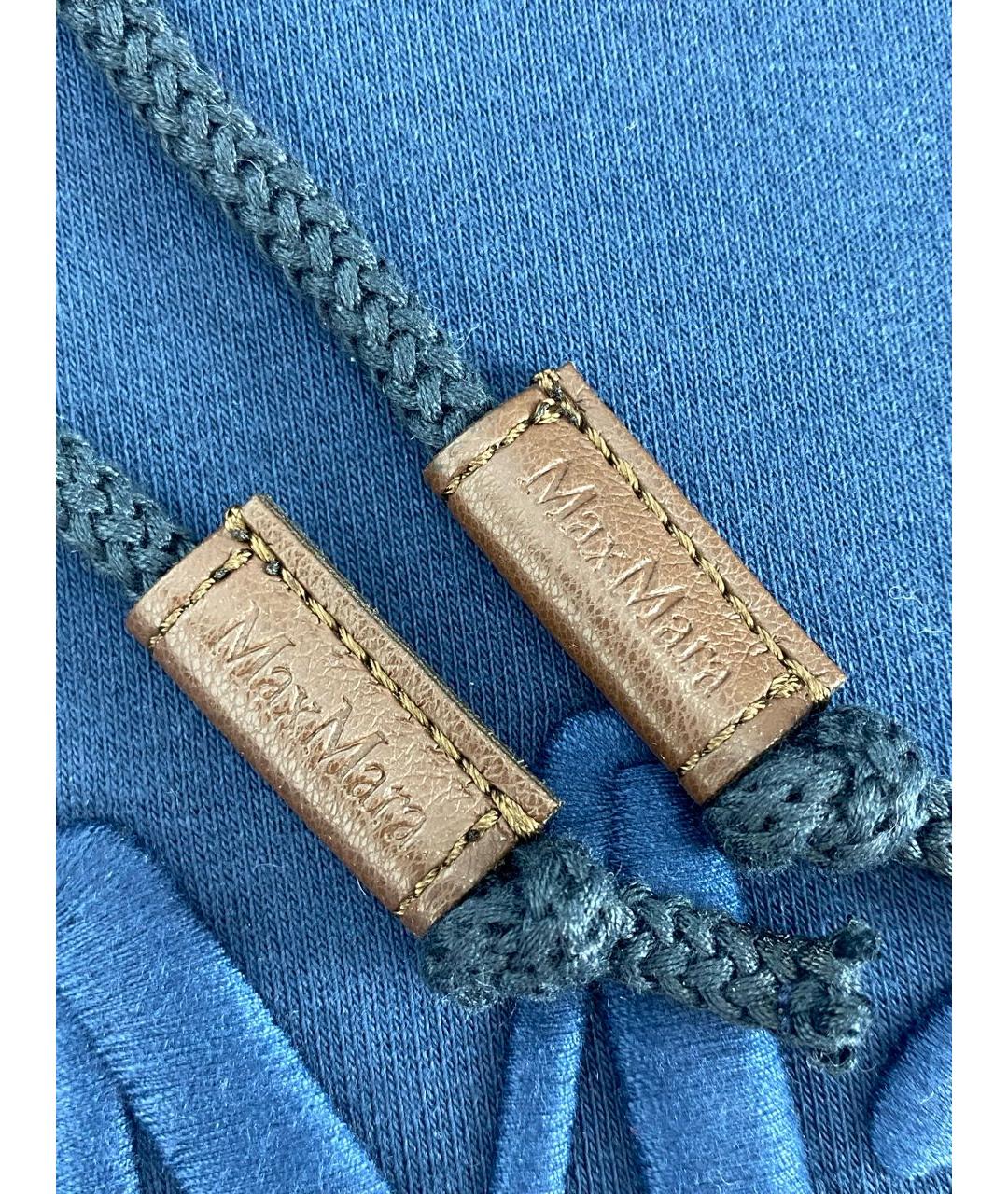 'S MAX MARA Темно-синий хлопко-эластановый спортивные костюмы, фото 6