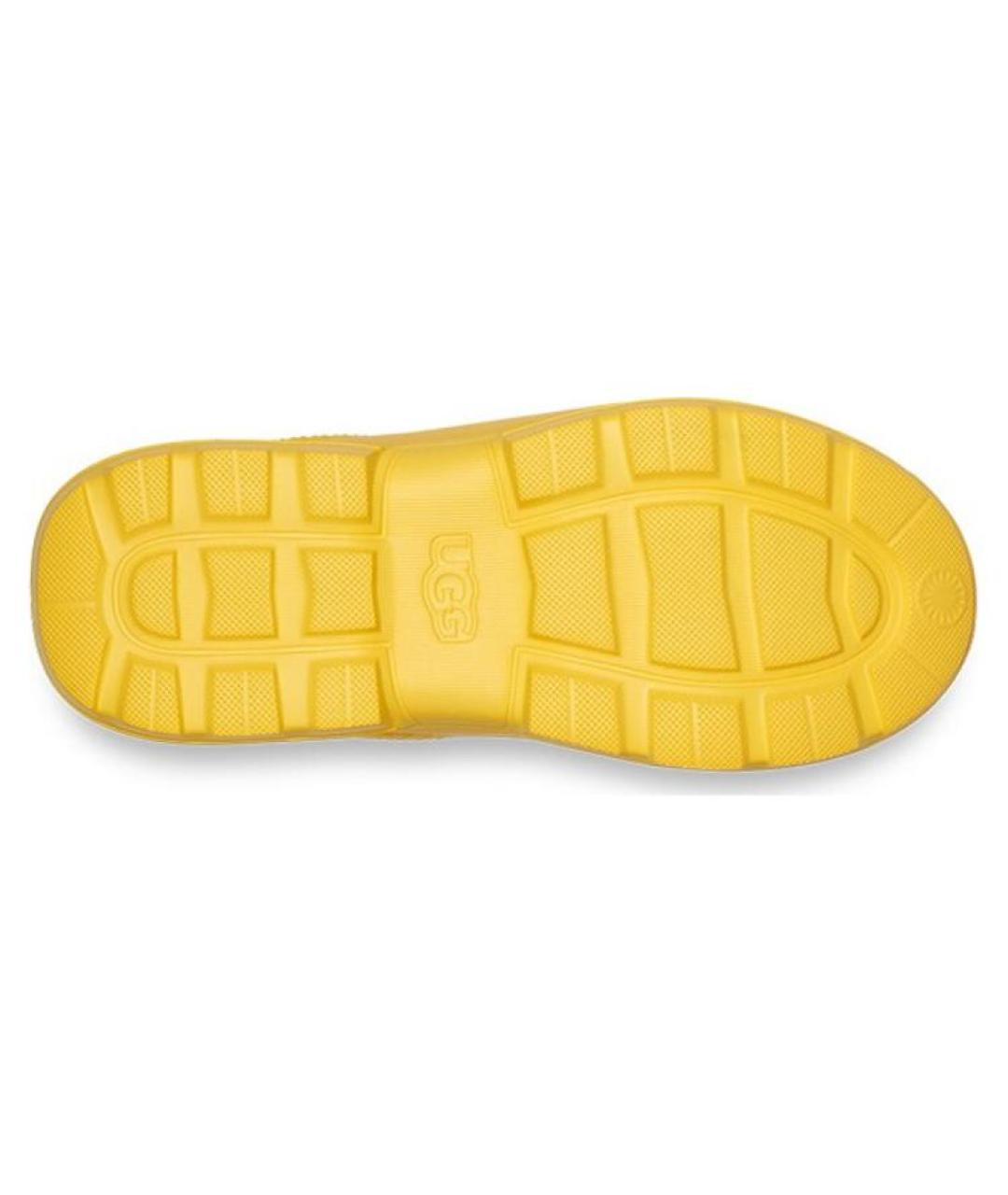 UGG AUSTRALIA Желтые ботинки, фото 6