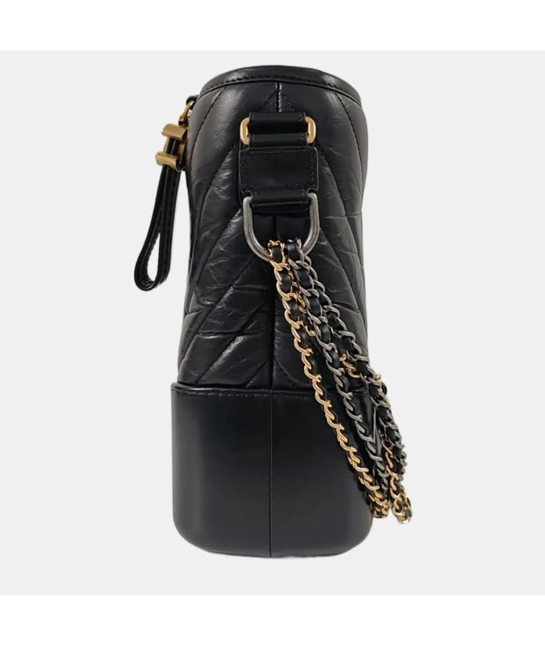 CHANEL Черная кожаная сумка тоут, фото 2