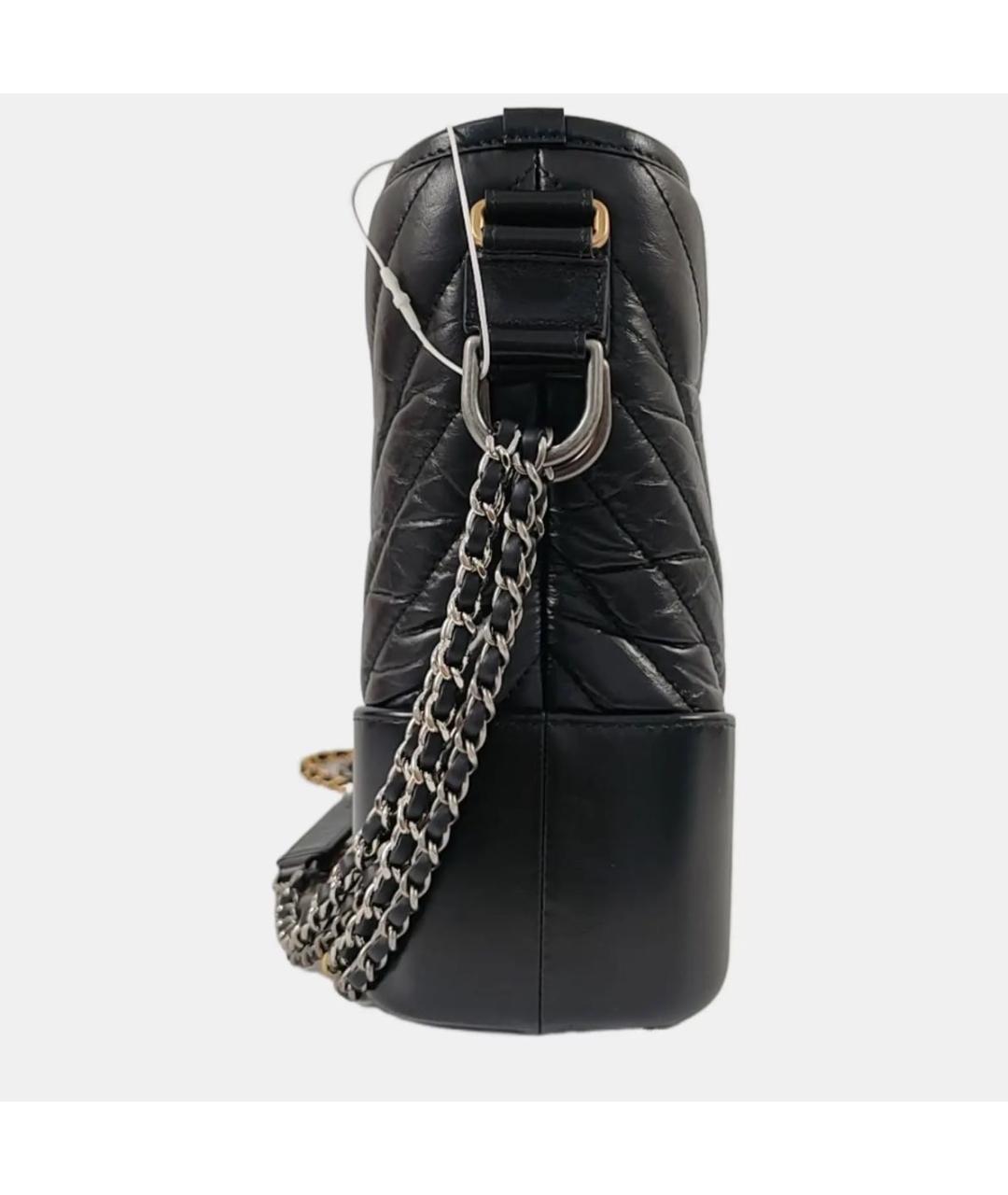 CHANEL Черная кожаная сумка тоут, фото 3