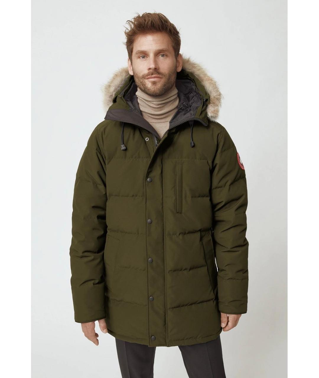 CANADA GOOSE Хаки парка, фото 2