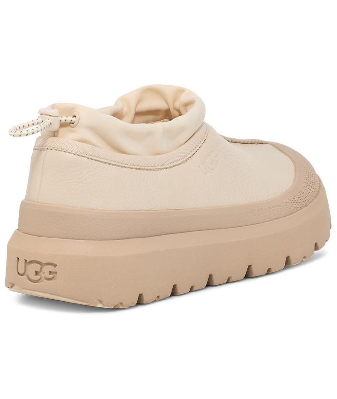 UGG AUSTRALIA Бежевые низкие ботинки, фото 5