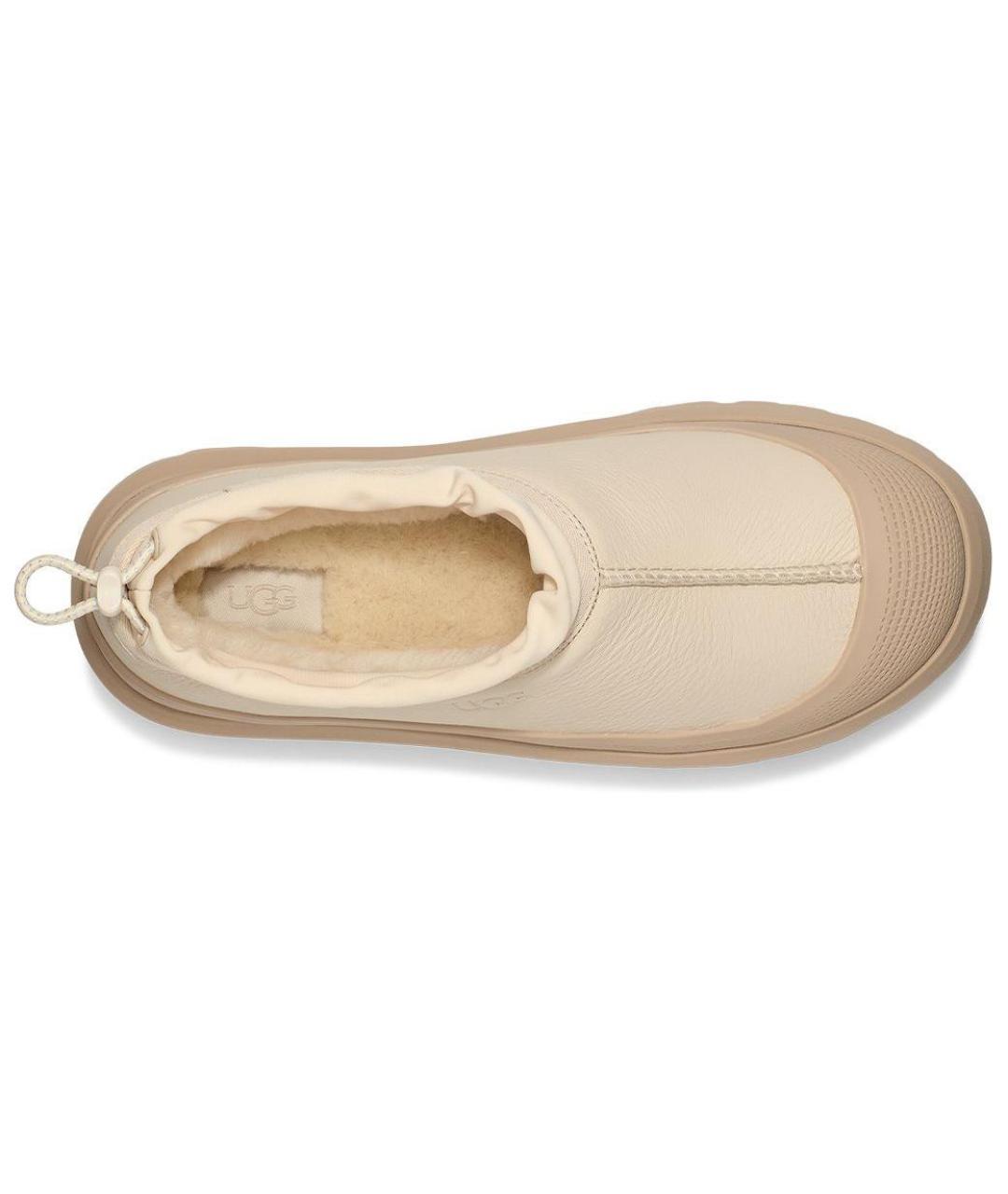 UGG AUSTRALIA Бежевые низкие ботинки, фото 6