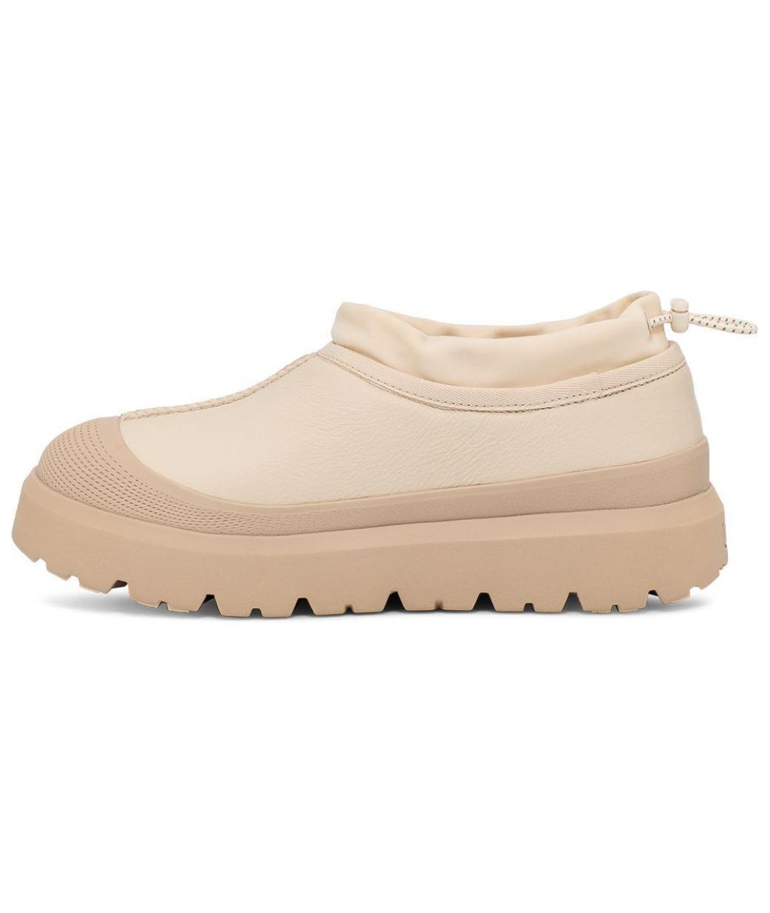UGG AUSTRALIA Бежевые низкие ботинки, фото 4