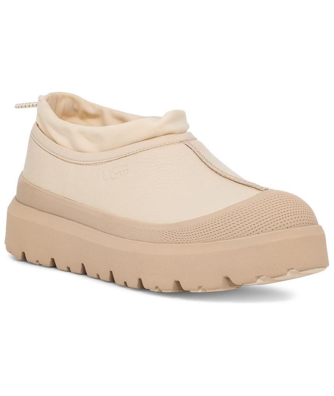 UGG AUSTRALIA Бежевые низкие ботинки, фото 2