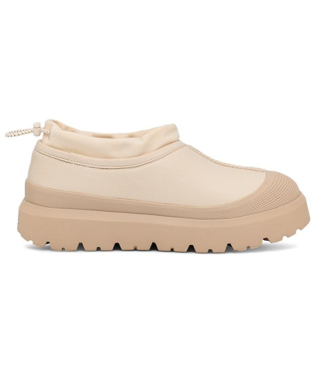 UGG AUSTRALIA Бежевые низкие ботинки, фото 3