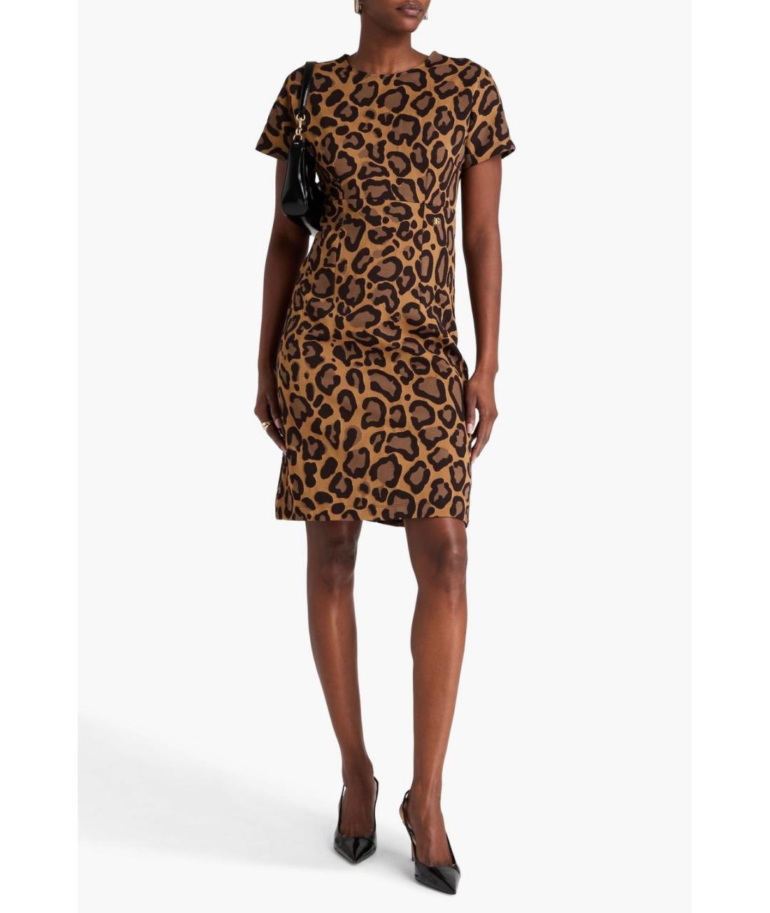 DOLCE&GABBANA Мульти коктейльное платье, фото 2