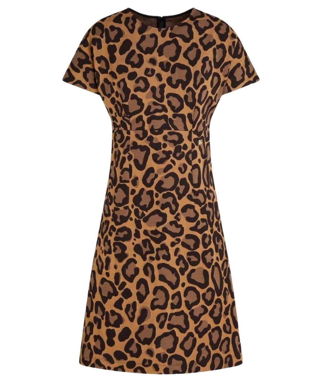 DOLCE&GABBANA Мульти коктейльное платье, фото 1