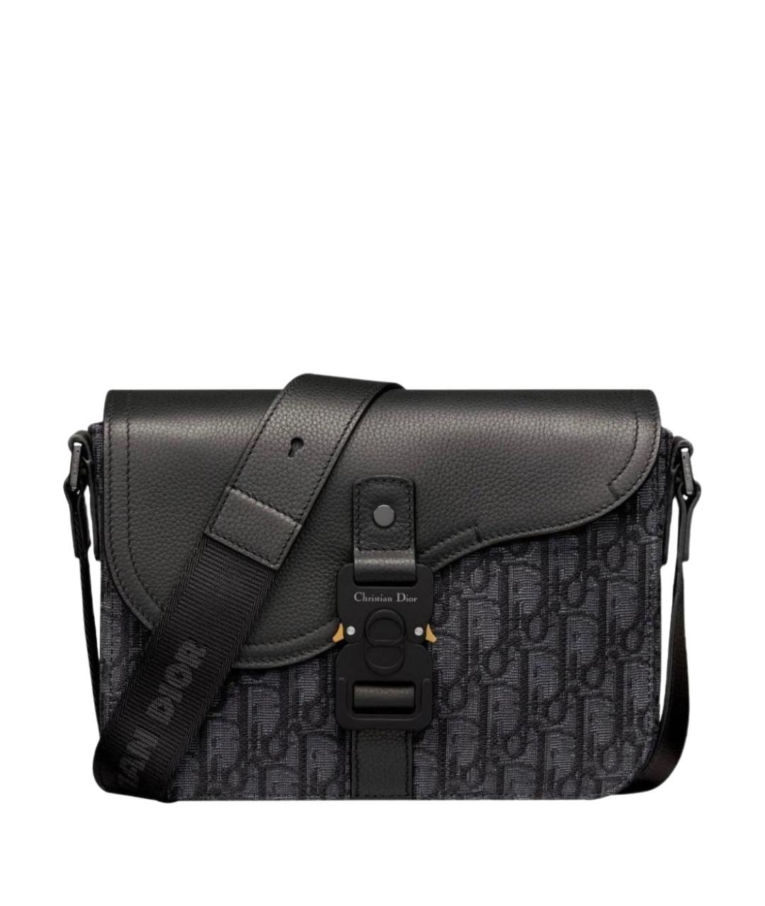 CHRISTIAN DIOR Черная сумка на плечо, фото 1